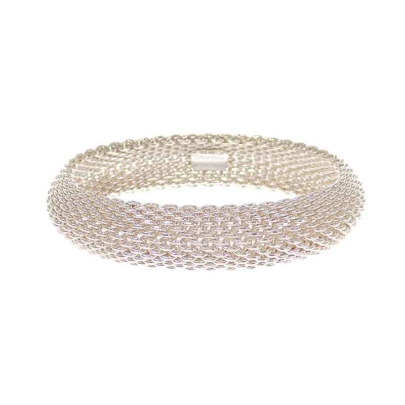 ティファニー TIFFANY&Co. サマセット ブレスレット バングル シルバー925 メンズ レディース【中古】【Aランク】