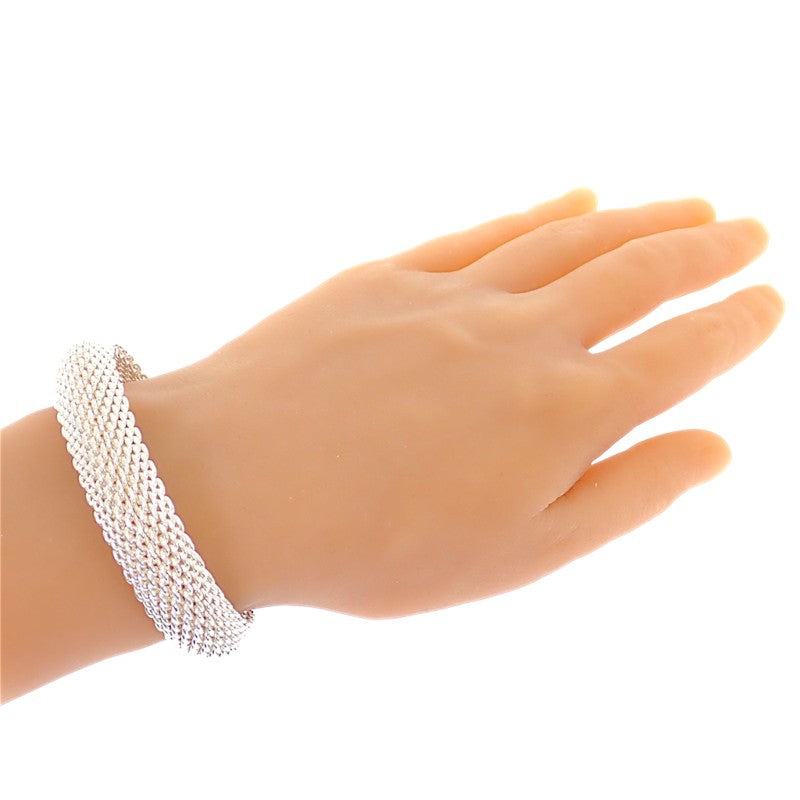 ティファニー TIFFANY&Co. サマセット ブレスレット バングル シルバー925 メンズ レディース【中古】【Aランク】