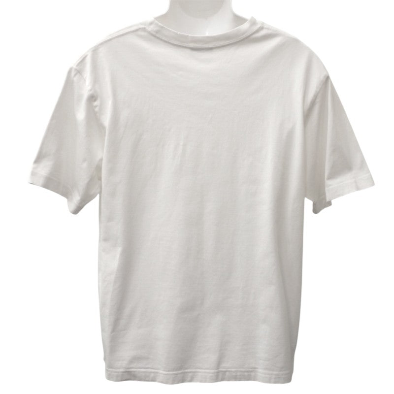 ディオール Dior COUTURE M 593J696X0677 半袖Tシャツ コットン ホワイト ネイビー メンズ【中古】【Aランク】