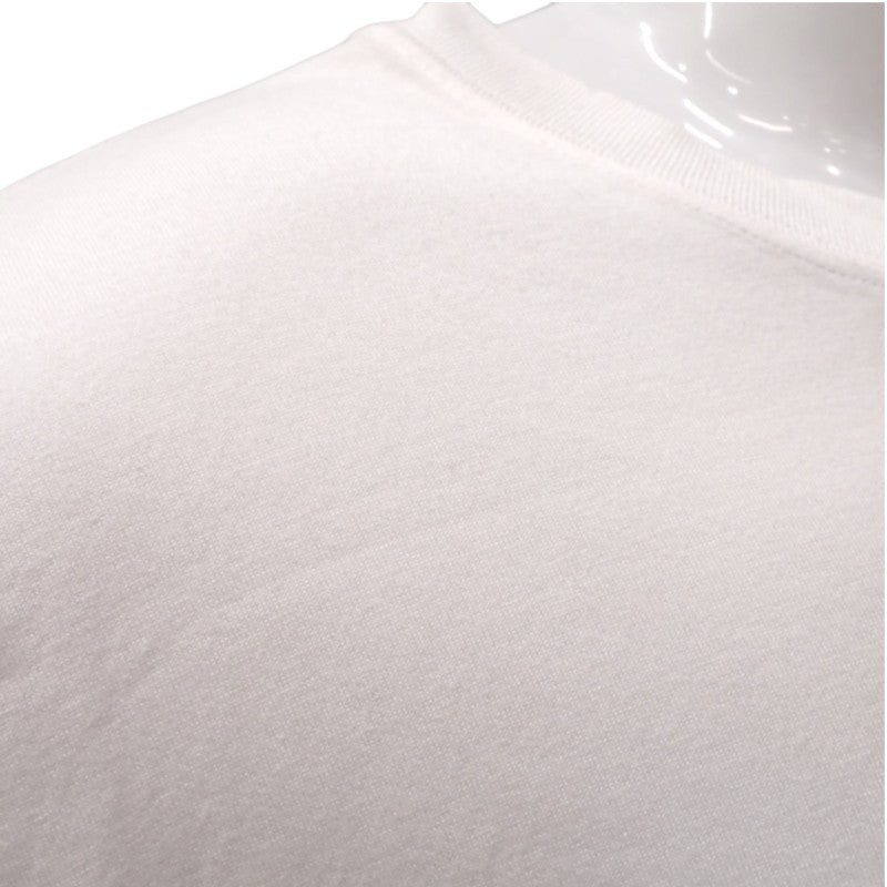 ディオール Dior COUTURE M 593J696X0677 半袖Tシャツ コットン ホワイト ネイビー メンズ【中古】【Aランク】