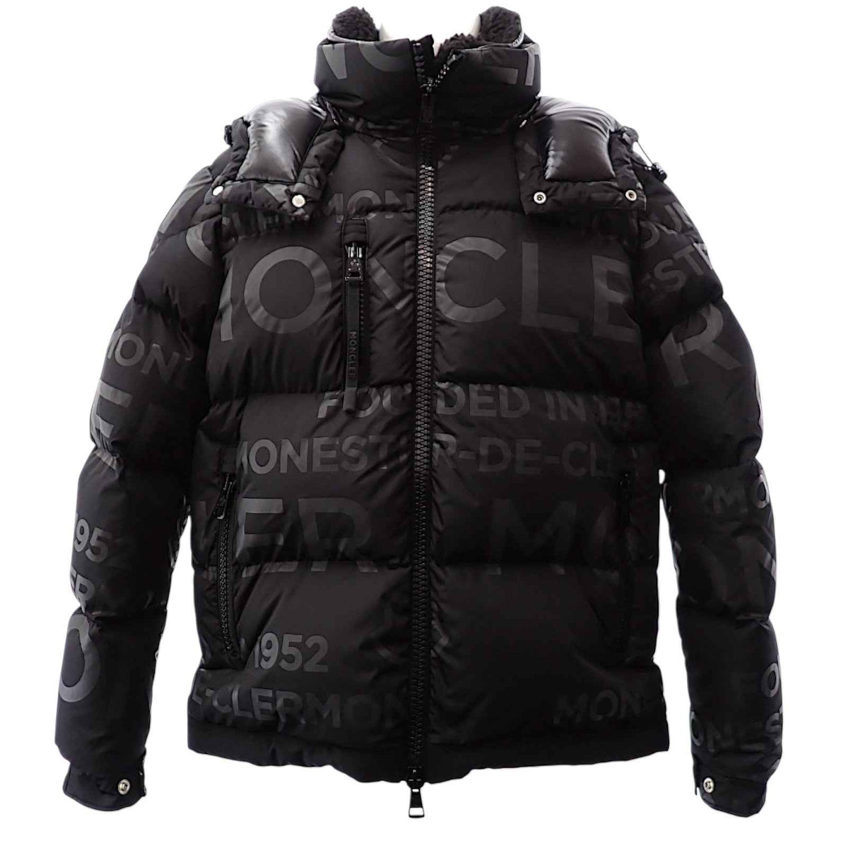 モンクレール MONCLER TARENTAISE GIUBBOTTO タレンテーズジュボット 3 H20911A00211 596CD ダウンジャケット ナイロン ダウン90%/フェザー10% ブラック メンズ【中古】【ABランク】