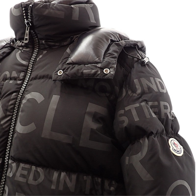 モンクレール MONCLER TARENTAISE GIUBBOTTO タレンテーズジュボット 3 H20911A00211 596CD ダウンジャケット ナイロン ダウン90%/フェザー10% ブラック メンズ【中古】【ABランク】