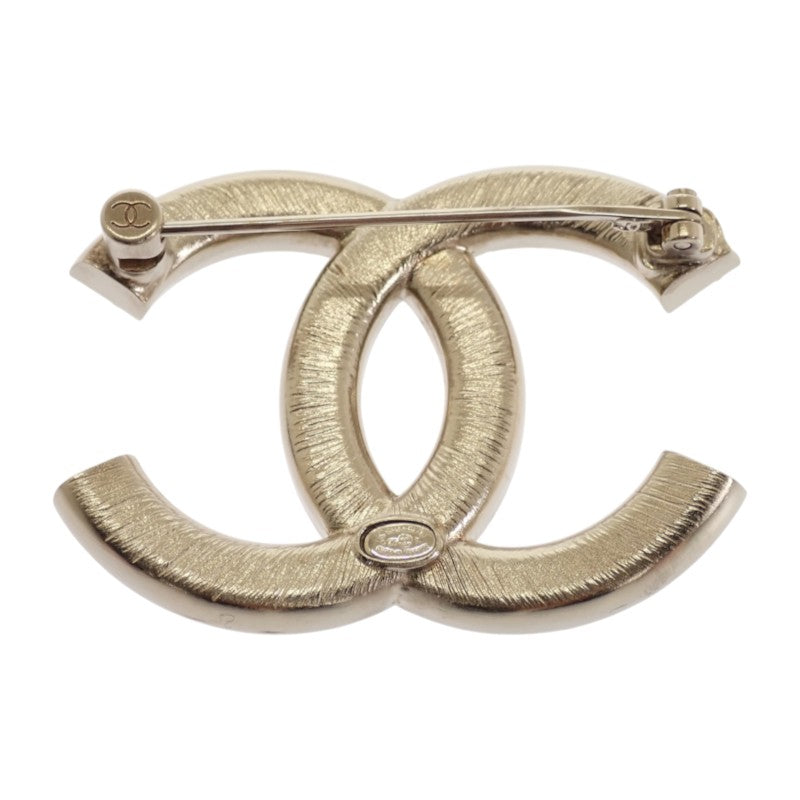 シャネル CHANEL ココマーク C23K ブローチ メタル クリスタル ゴールド ブラック レディース【中古】【Aランク】