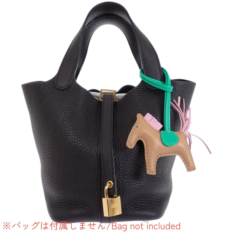 エルメス HERMES ロデオチャーム PM バッグチャーム スイフト チャイ ミント モーヴシルベストル レディース メンズ【中古】【Aランク】