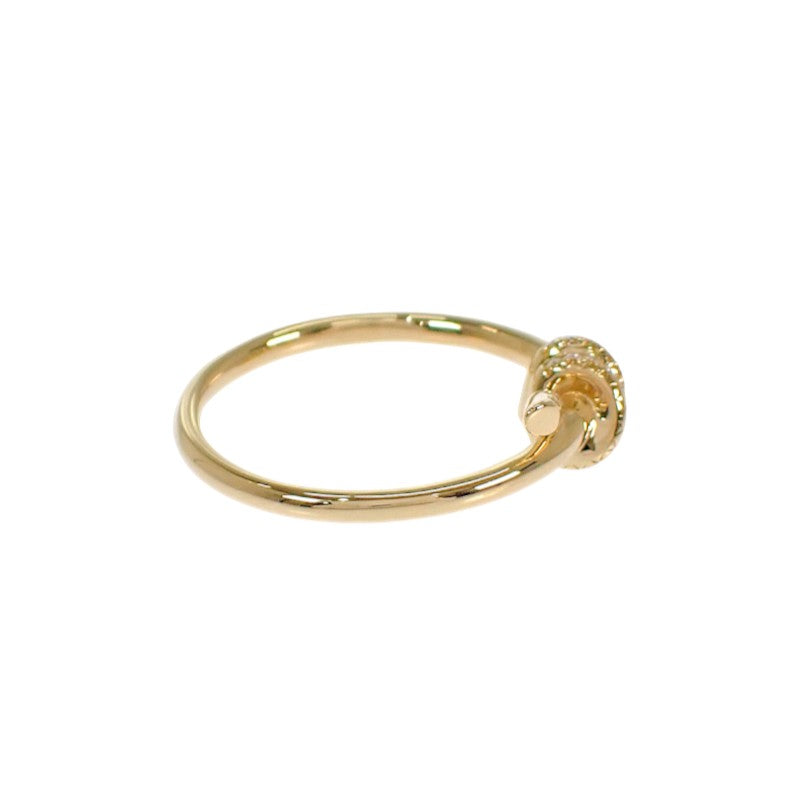 ティファニー TIFFANY&Co. ノット 11号 69346855 リング K18イエローゴールド ダイヤモンド レディース【中古】【Aランク】
