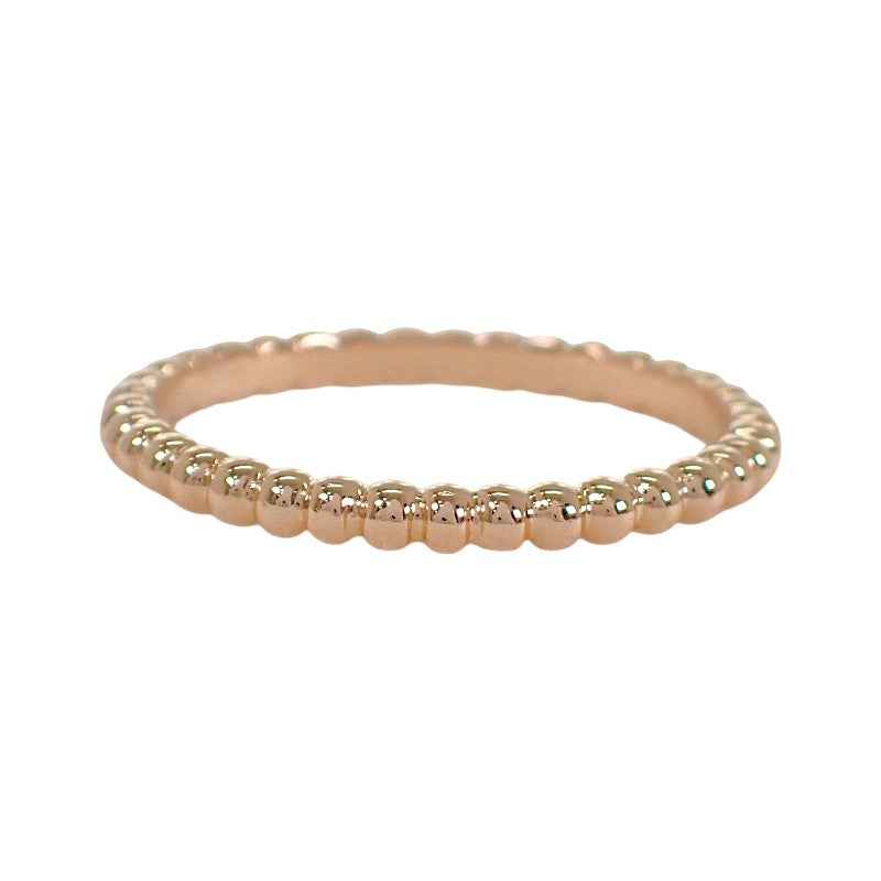 ヴァンクリーフ&アーペル Van Cleef & Arpels ペルレ ゴールドパール スモール 14.5号 VCARN33055 リング K18ピンクゴールド #55 レディース メンズ【中古】【Aランク】