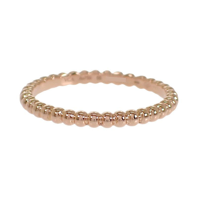 ヴァンクリーフ&アーペル Van Cleef & Arpels ペルレ ゴールドパール スモール 14.5号 VCARN33055 リング K18ピンクゴールド #55 レディース メンズ【中古】【Aランク】