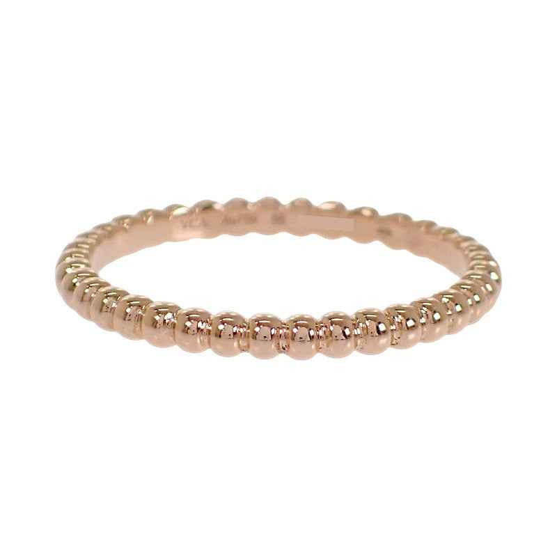 ヴァンクリーフ&アーペル Van Cleef & Arpels ペルレ ゴールドパール スモール 14.5号 VCARN33055 リング K18ピンクゴールド #55 レディース メンズ【中古】【Aランク】