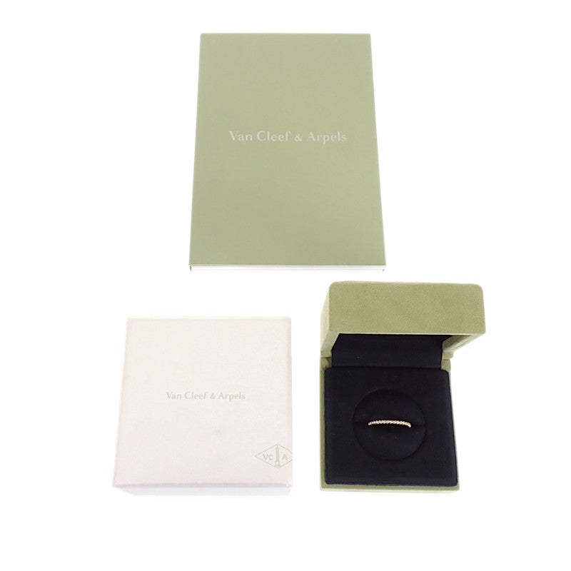 ヴァンクリーフ&アーペル Van Cleef & Arpels ペルレ ゴールドパール スモール 14.5号 VCARN33055 リング K18ピンクゴールド #55 レディース メンズ【中古】【Aランク】
