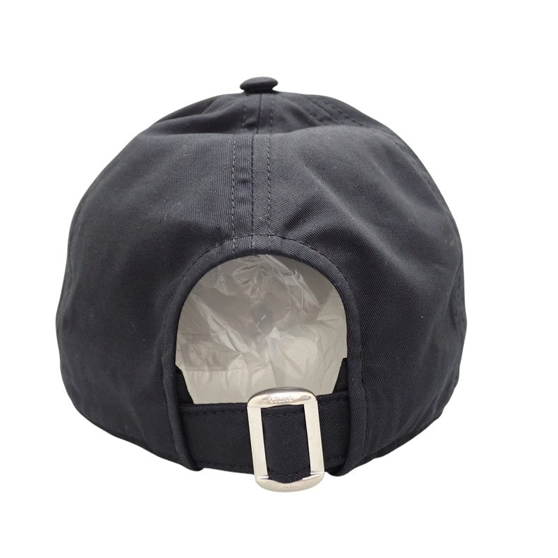 セリーヌ CELINE ベースボール M 2AUY8969P キャップ コットン ブラック メンズ【中古】【ABランク】