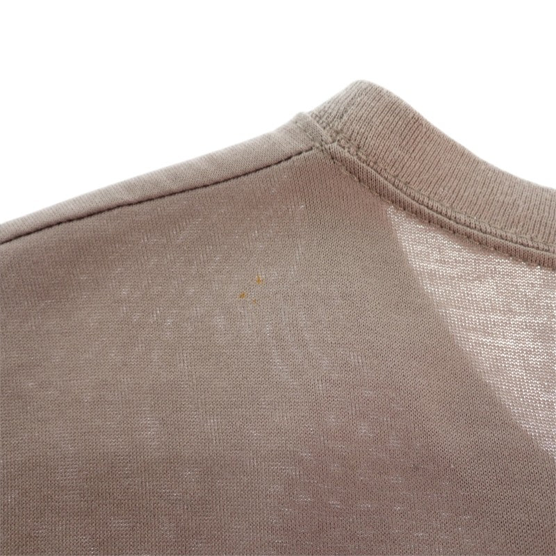 エルメス HERMES ロングスリーブ カットソー XL 長袖Tシャツ コットン グレージュ レディース【中古】【Bランク】