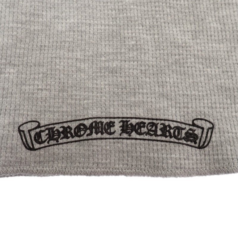 クロムハーツ CHROME HEARTS サーマルロングスリーブシャツ XL 408207011******784 長袖シャツ コットン ポリエステル グレー メンズ【中古】【Aランク】