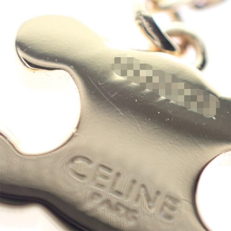 セリーヌ CELINE トリオンフ ラインストーン ロングピアス 460NB6BCZ.35OR ピアス メタル ゴールド レディース【中古】【ABランク】