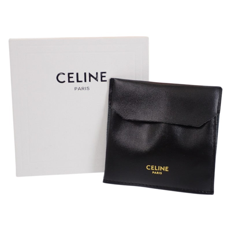 セリーヌ CELINE トリオンフ ラインストーン ロングピアス 460NB6BCZ.35OR ピアス メタル ゴールド レディース【中古】【ABランク】