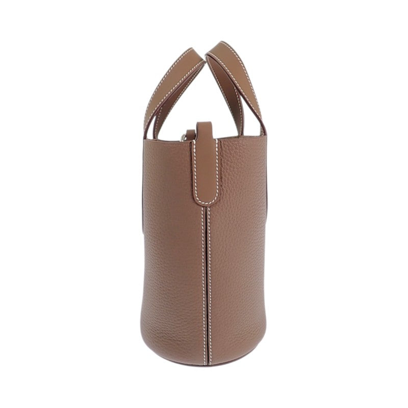 エルメス HERMES インザループ 18 ハンドバッグ トリヨンクレマンス ヴォースイフト エトゥープ レディース【中古】【Aランク】
