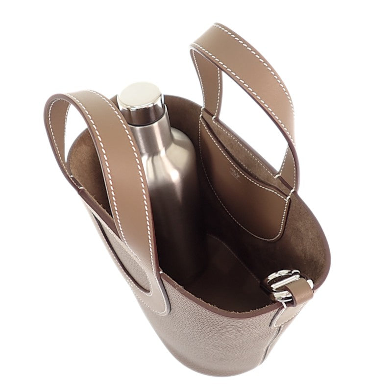 エルメス HERMES インザループ 18 ハンドバッグ トリヨンクレマンス ヴォースイフト エトゥープ レディース【中古】【Aランク】