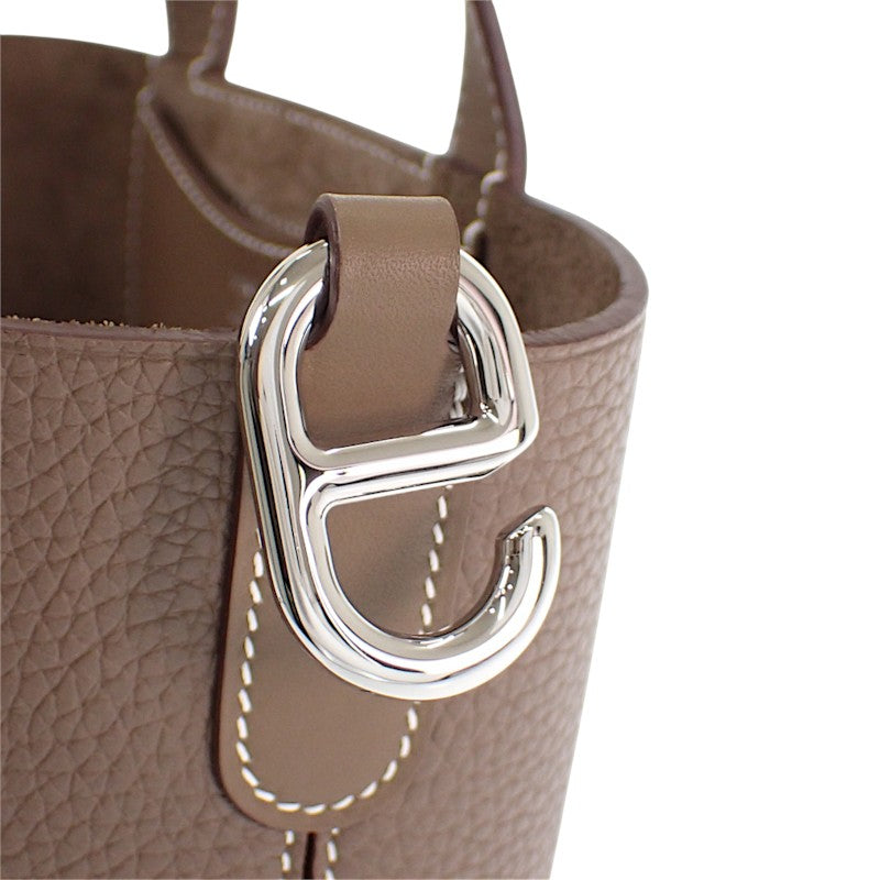 エルメス HERMES インザループ 18 ハンドバッグ トリヨンクレマンス ヴォースイフト エトゥープ レディース【中古】【Aランク】