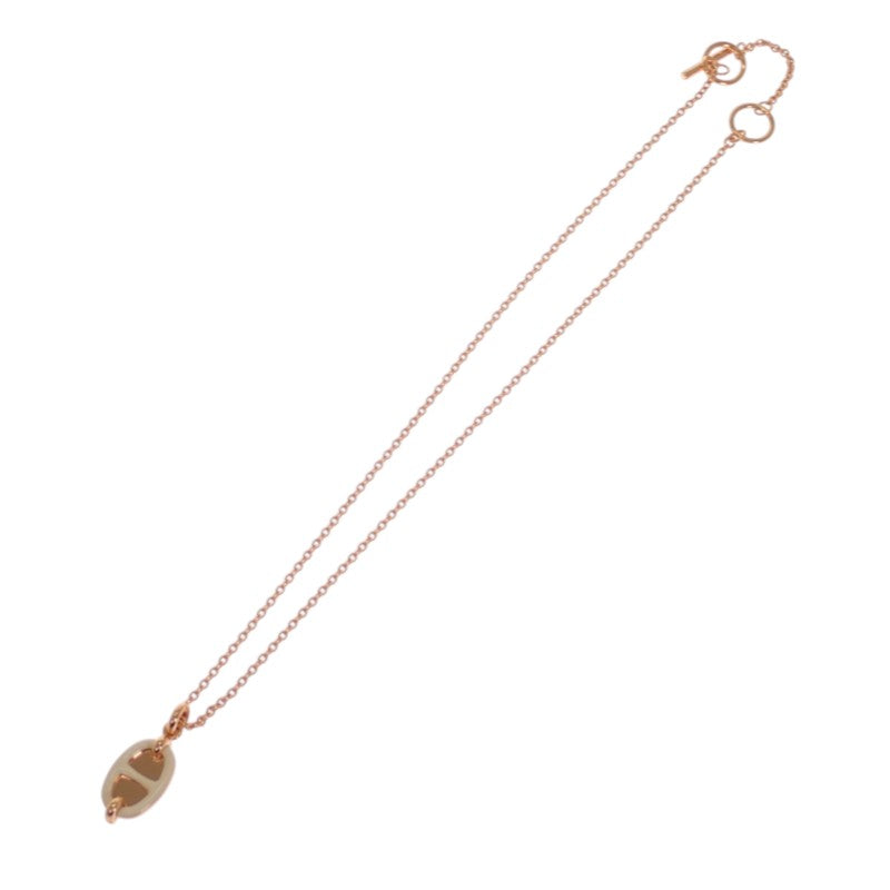 エルメス HERMES ミニ マイヨン ペンダント PM H100053FOD3 ネックレス メタル ゴールデンローズ クレーム レディース【中古】【Aランク】