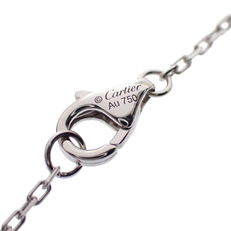 カルティエ CARTIER ジュストアンクル ペンダント B3046900/B7224897 ネックレス K18ホワイトゴールド ダイヤモンド レディース【中古】【Aランク】