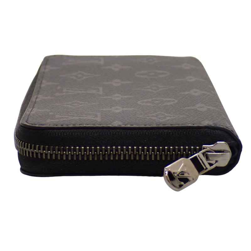 ルイヴィトン LOUIS VUITTON ジッピーウォレット・ホリゾンタル M11611 モノグラムエクリプス 長財布 モノグラム・エクリプス キャンバス ブラック メンズ【中古】【Sランク】