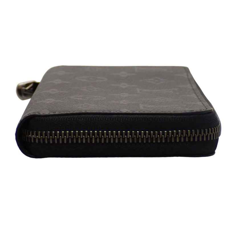 ルイヴィトン LOUIS VUITTON ジッピーウォレット・ホリゾンタル M11611 モノグラムエクリプス 長財布 モノグラム・エクリプス キャンバス ブラック メンズ【中古】【Sランク】