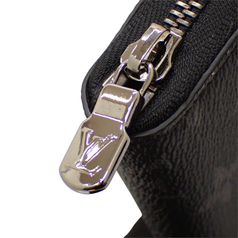 ルイヴィトン LOUIS VUITTON ジッピーウォレット・ホリゾンタル M11611 モノグラムエクリプス 長財布 モノグラム・エクリプス キャンバス ブラック メンズ【中古】【Sランク】
