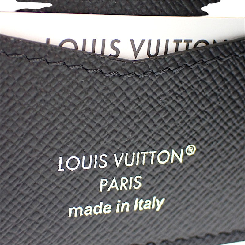 ルイヴィトン LOUIS VUITTON ポルトフォイユ・スレンダー M62294 二つ折り財布 モノグラムエクリプス ブラック メンズ【中古】【Sランク】