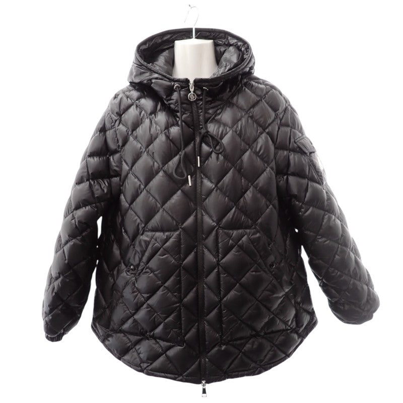 モンクレール MONCLER CAMICIA カミーチャ 42 I20932F00001 595ZZ ダウンジャケット ナイロン ダウン ブラック シルバー金具 レディース【中古】【Aランク】