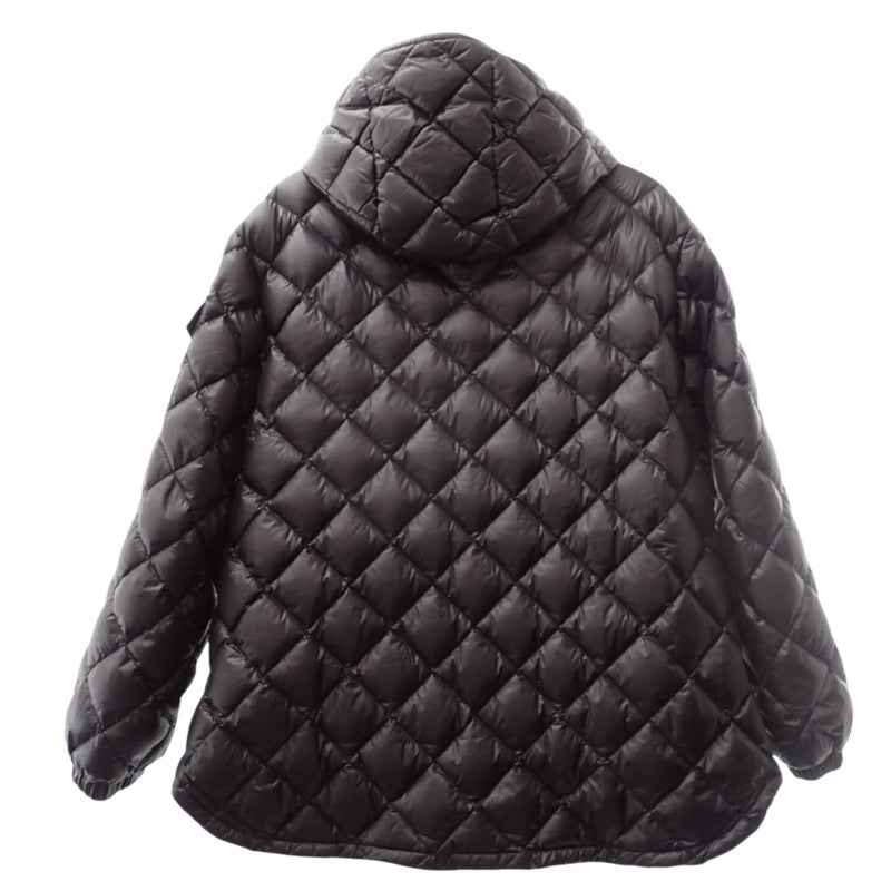 モンクレール MONCLER CAMICIA カミーチャ 42 I20932F00001 595ZZ ダウンジャケット ナイロン ダウン ブラック シルバー金具 レディース【中古】【Aランク】