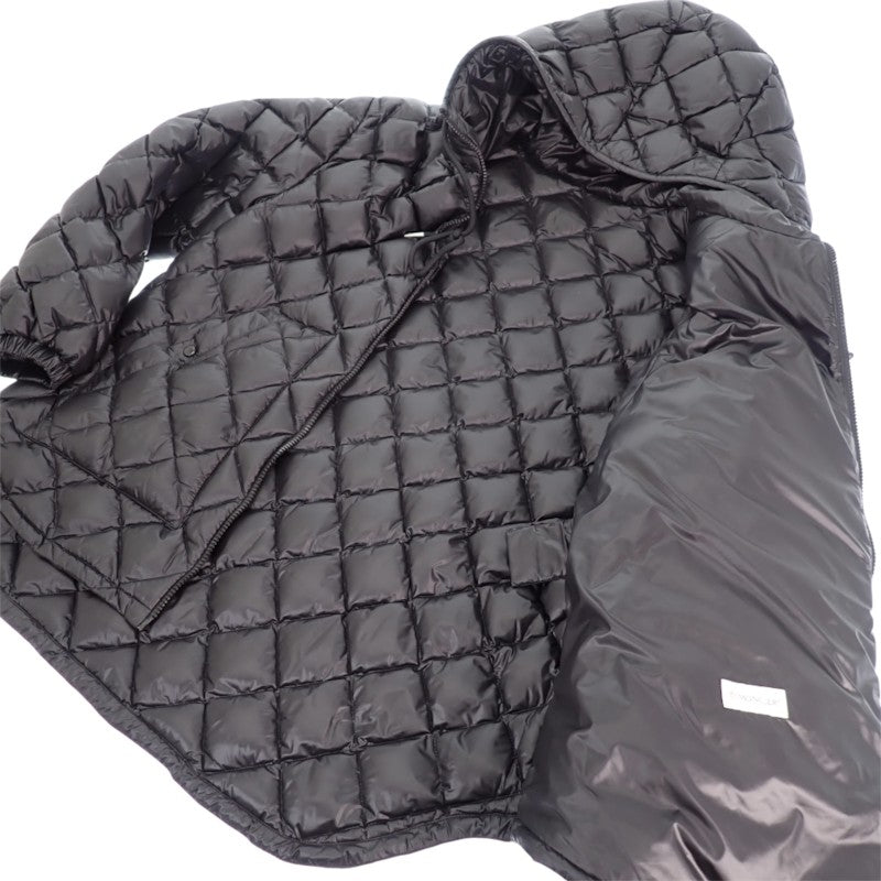 モンクレール MONCLER CAMICIA カミーチャ 42 I20932F00001 595ZZ ダウンジャケット ナイロン ダウン ブラック シルバー金具 レディース【中古】【Aランク】