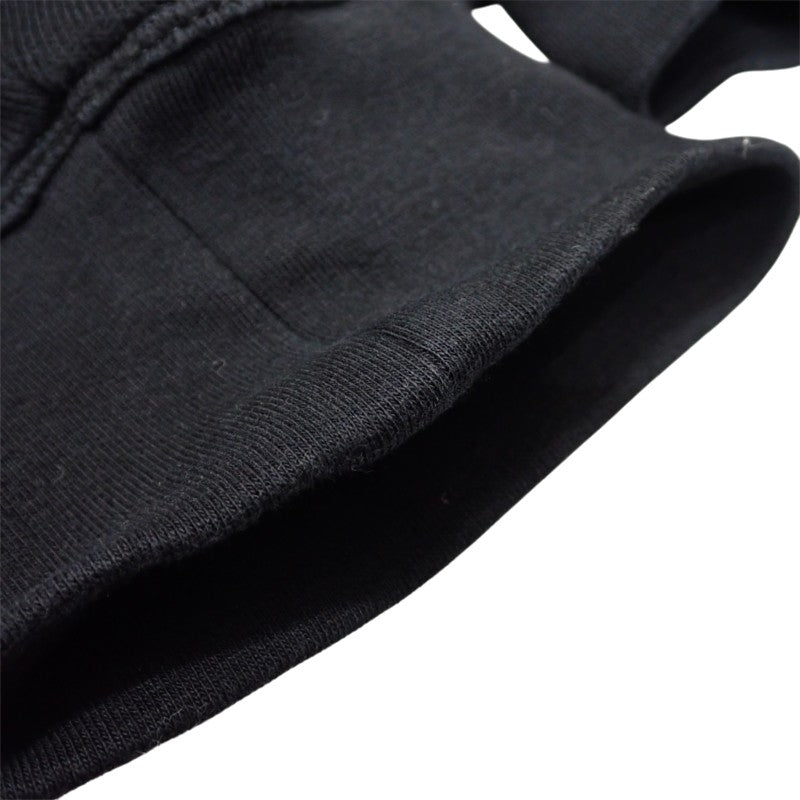 ロエベ LOEWE ロゴ アナグラム シャツ XL H61694100F スウェット コットン ブラック メンズ【中古】【ABランク】