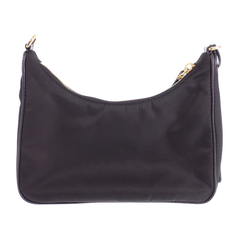 プラダ PRADA プラダ リナイロンバッグ 1BH204 R064 F0632 V V9L 2WAYバッグ 2WAYバッグ ナイロン ブラック ゴールド金具 レディース【中古】【ABランク】
