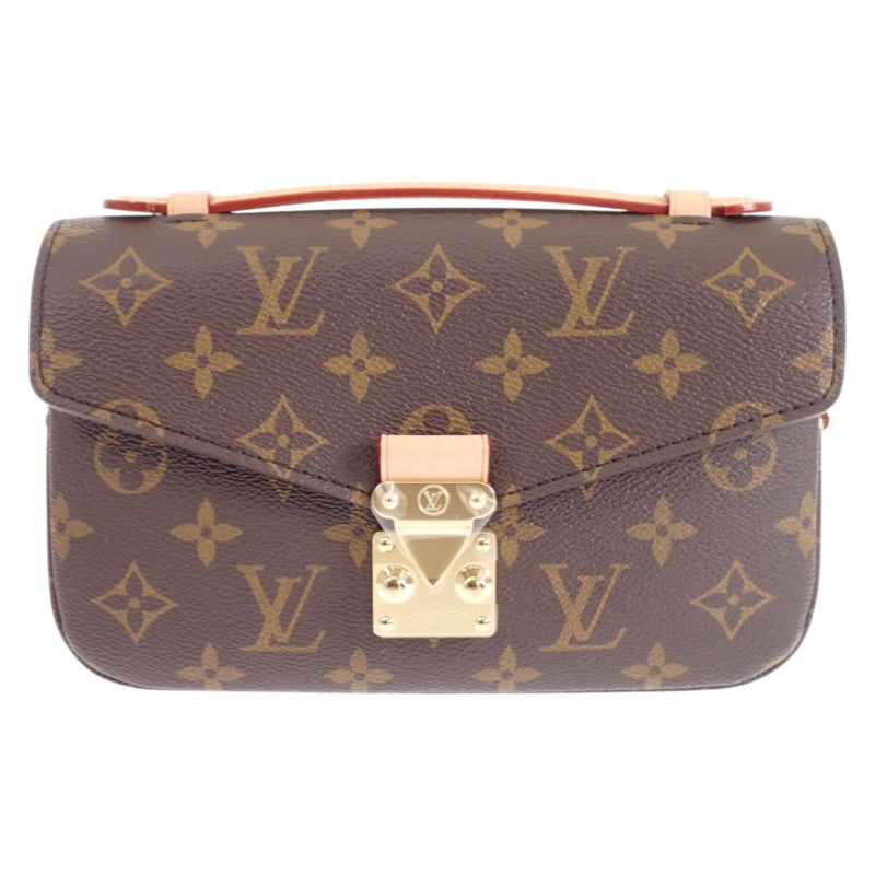 ルイヴィトン LOUIS VUITTON ポシェット・メティス EW M46279 ハンドバッグ モノグラムキャンバス ブラウン ゴールド金具 レディース メンズ【中古】【SAランク】