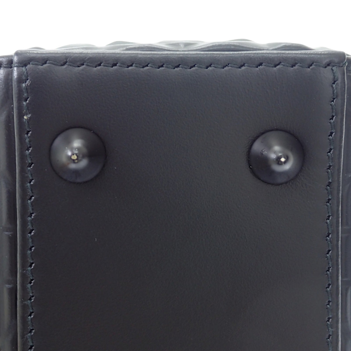 クリスチャンディオール Christian Dior Lady Dior My ABCDior レディディオール バッグ スモール M0538SNEA _M900 2WAYバッグ ハンドバッグ ショルダーバッグ ラムスキン ソーブラック 黒 ブラック金具 レディース【中古】【ABランク】