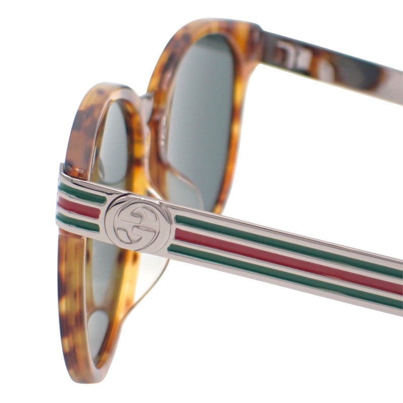 グッチ GUCCI ウェブストライプ 596068_J0770_2331 サングラス ルテニウム ブラウン メンズ【中古】【Aランク】