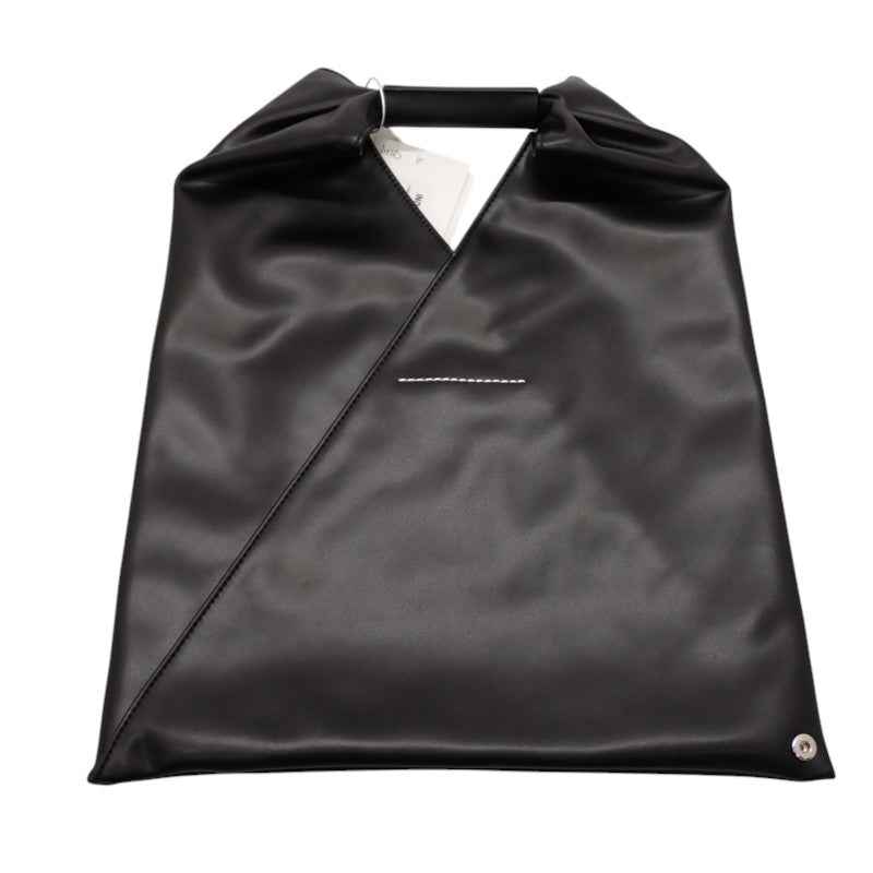 メゾンマルジェラ MAISON MARGIELA MM6ジャパニーズ S54WD0043_P8396 ハンドバッグ カーフ ブラック メンズ レディース【中古】【Aランク】
