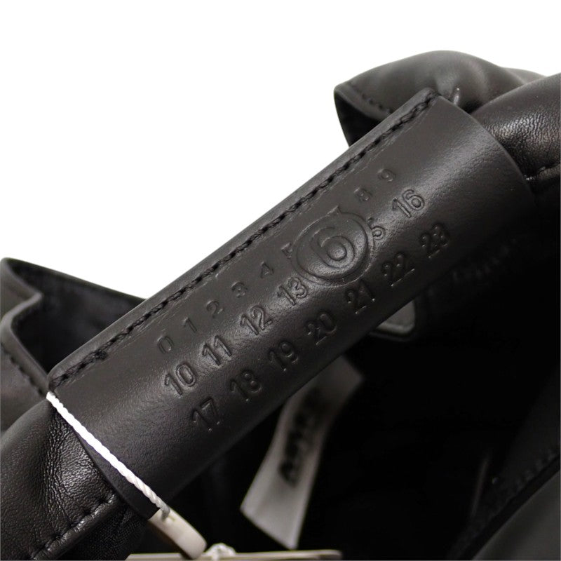 メゾンマルジェラ MAISON MARGIELA MM6ジャパニーズ S54WD0043_P8396 ハンドバッグ カーフ ブラック メンズ レディース【中古】【Aランク】