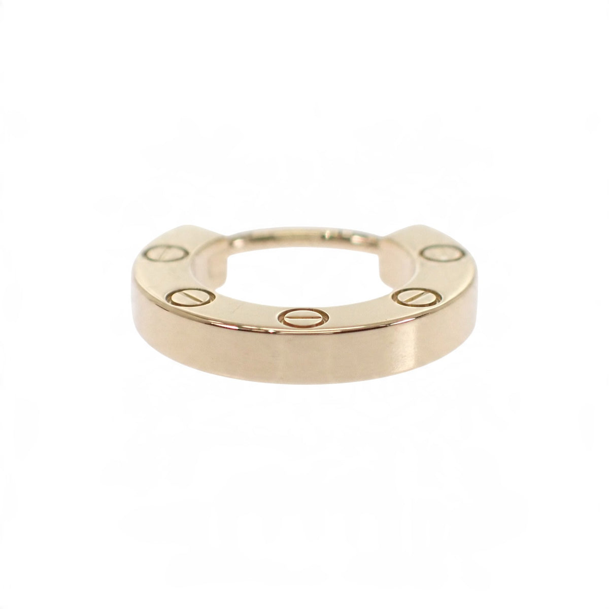 カルティエ CARTIER LOVE シングル 片耳 オンライン限定 フープ B8301423 ピアス K18イエローゴールド レディース【中古】【Aランク】