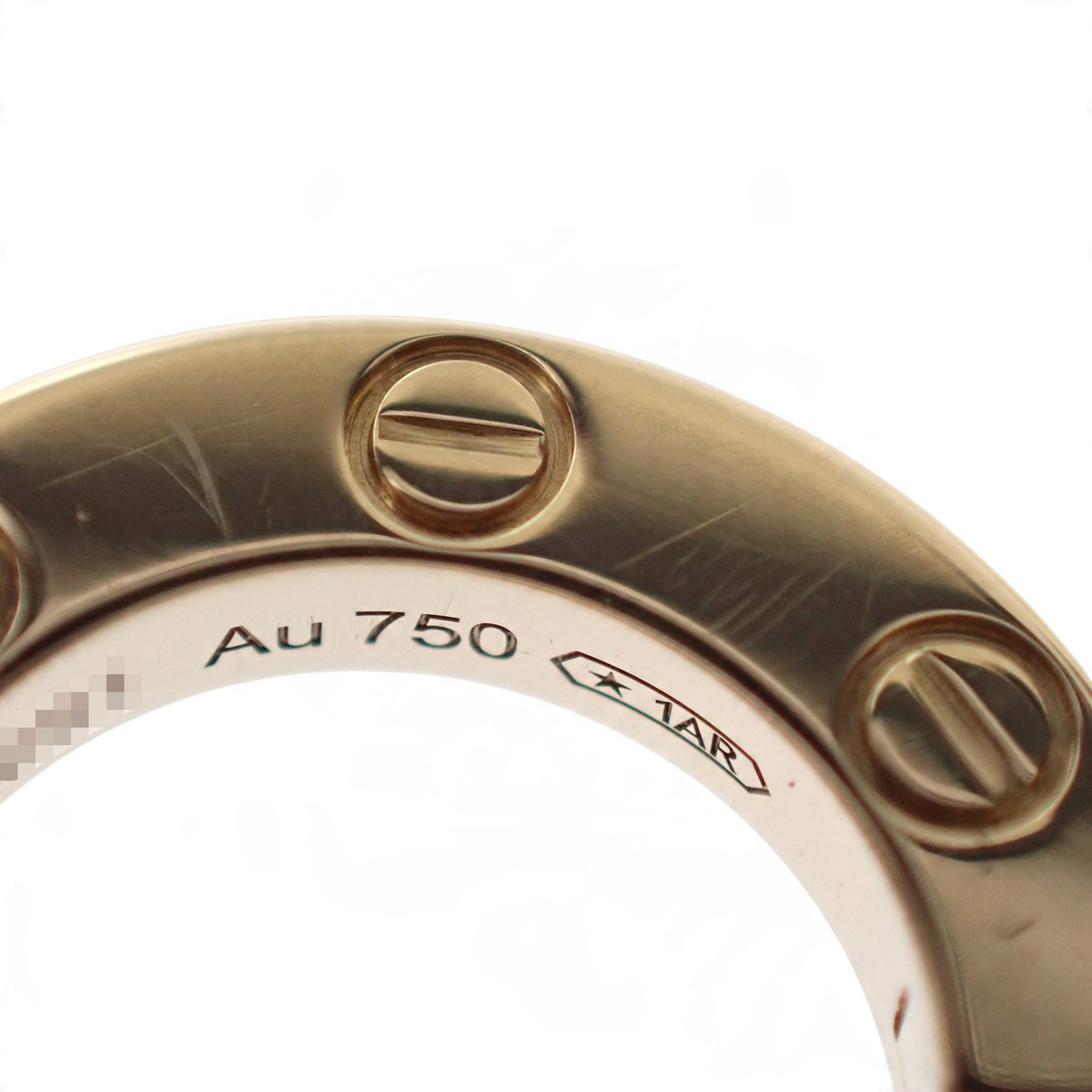 カルティエ CARTIER LOVE シングル 片耳 オンライン限定 フープ B8301423 ピアス K18イエローゴールド レディース【中古】【Aランク】