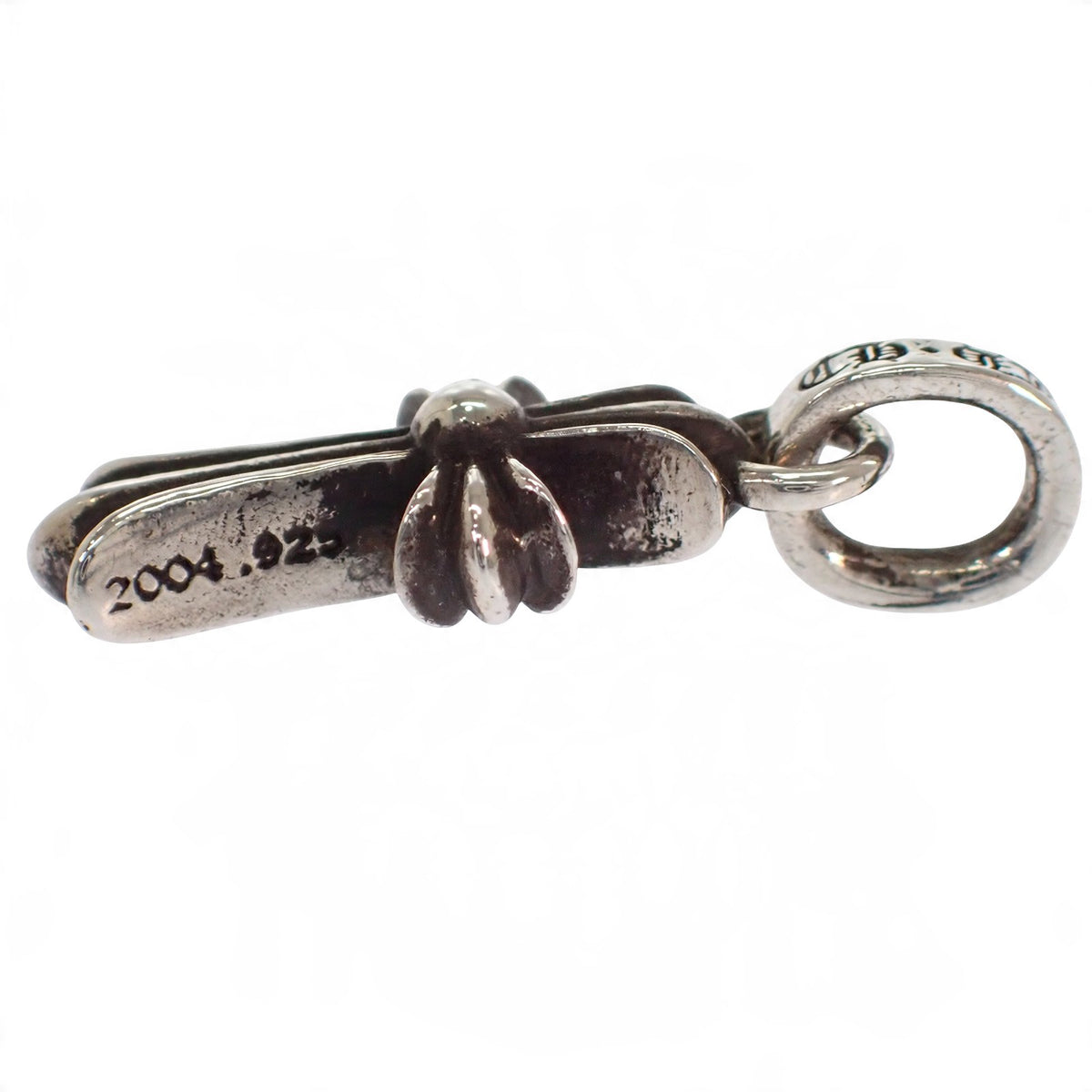 クロムハーツ CHROME HEARTS CHクロス ベビーファットチャーム 2004刻印 2352-304-0005-9100 ペンダントトップ シルバー925 シルバー メンズ ユニセックス【中古】【ABランク】