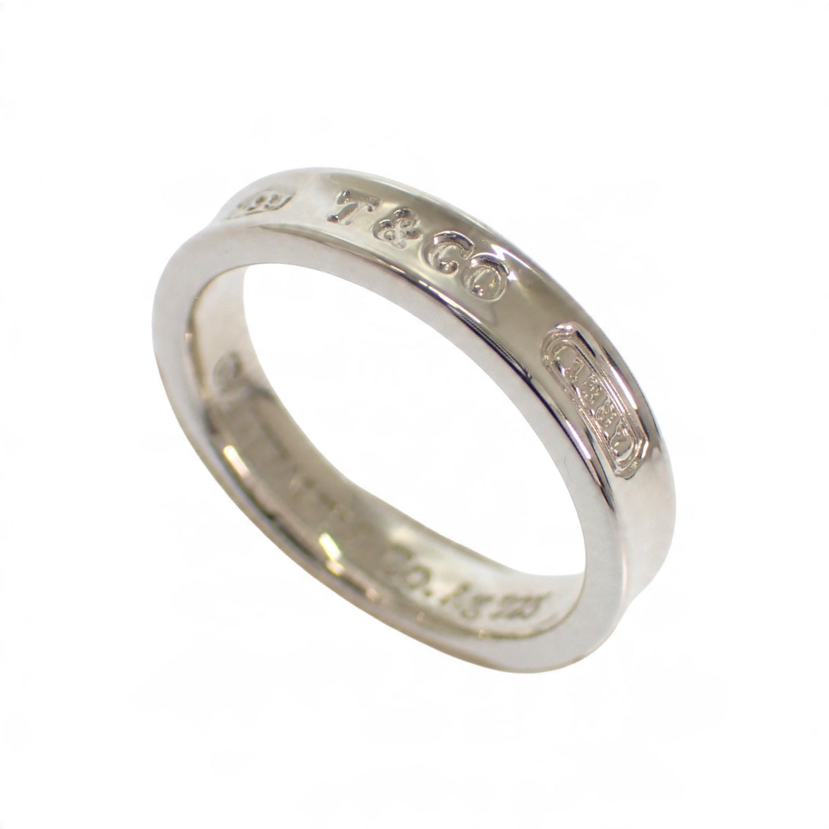 ティファニー TIFFANY&Co. 1837 ナローリング 14号 60126374 リング シルバー925 シルバー メンズ レディース【中古】【Aランク】