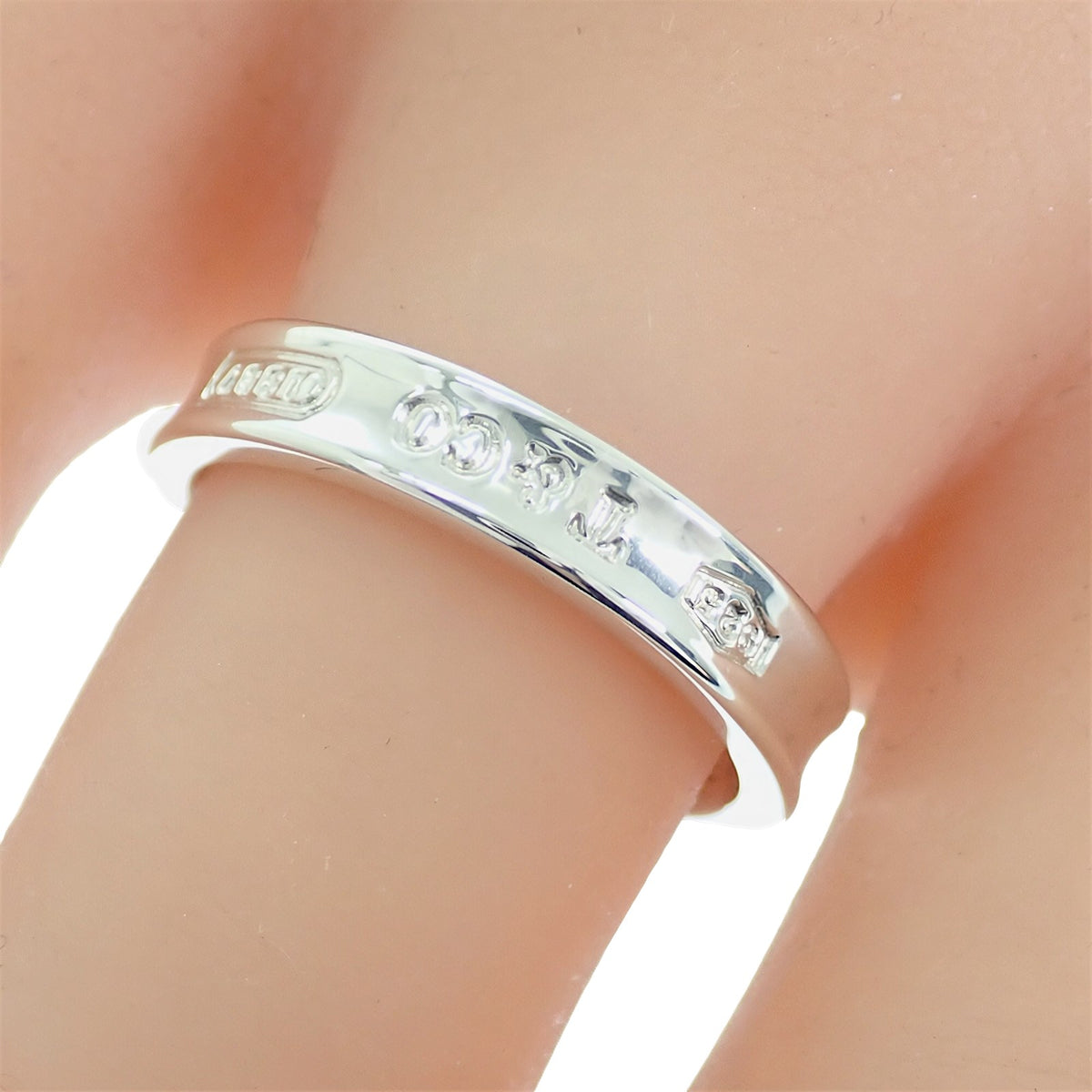 ティファニー TIFFANY&Co. 1837 ナローリング 14号 60126374 リング シルバー925 シルバー メンズ レディース【中古】【Aランク】
