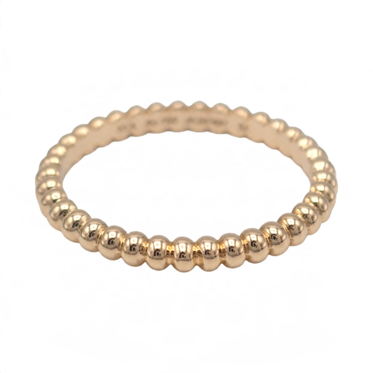 ヴァンクリーフ&アーペル Van Cleef & Arpels ペルレゴールドパール スモール 12号 VCARPJMG52 リング K18イエローゴールド レディース【中古】【Aランク】
