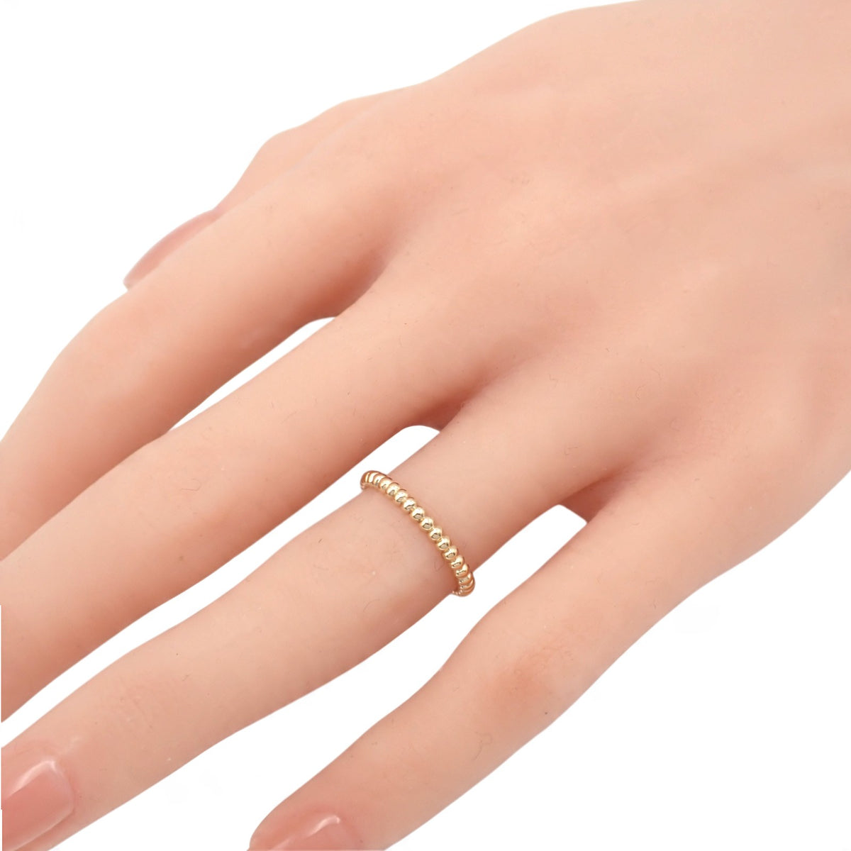 ヴァンクリーフ&アーペル Van Cleef & Arpels ペルレゴールドパール スモール 12号 VCARPJMG52 リング K18イエローゴールド レディース【中古】【Aランク】