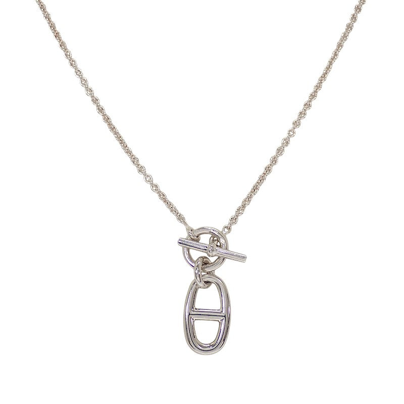 エルメス HERMES アミュレット シェーヌダンクル ヴィンテージ ネックレス シルバー925 銀 レディース ユニセックス【中古】【ABランク】