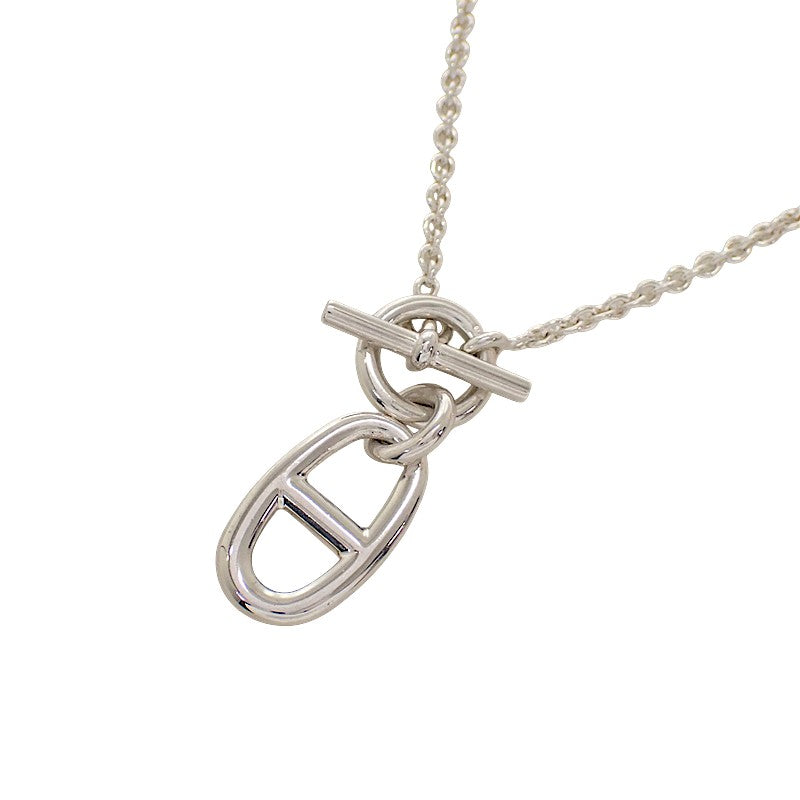 エルメス HERMES アミュレット シェーヌダンクル ヴィンテージ ネックレス シルバー925 銀 レディース ユニセックス【中古】【ABランク】