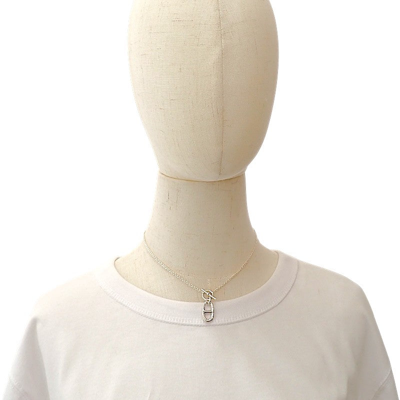 エルメス HERMES アミュレット シェーヌダンクル ヴィンテージ ネックレス シルバー925 銀 レディース ユニセックス【中古】【ABランク】