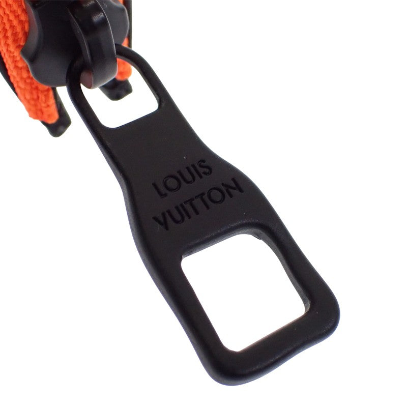 ルイヴィトン LOUIS VUITTON コインカードホルダー M80827 カードケース カーフ ブラック オレンジ ブラック金具 メンズ【中古】【Aランク】