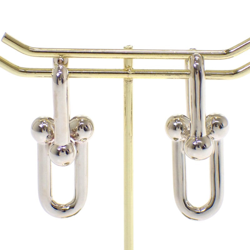 ティファニー TIFFANY&Co. ラージリンク ハードウェア 68533694 ピアス シルバー925 レディース【中古】【Aランク】
