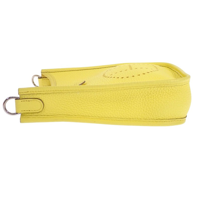 エルメス HERMES エヴリンTPM ショルダーバッグ トリヨンクレマンス イエロー リモンチェッロ シルバー金具 レディース【中古】【Aランク】